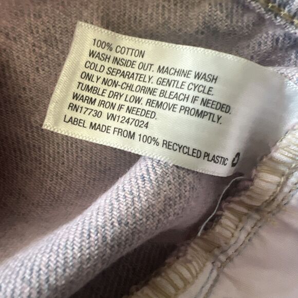 NEW Wild Fable High Rise Pink Denim Bermuda Shorts Size 24W - Picture 8 of 9